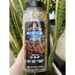 Gia vị ướp thịt bò Grill Mates Montrel Steak - Hương vị Mỹ cho món steak hoàn hảo - Gia vị BBQ tự nhiên, dễ sử dụng