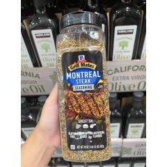 Gia vị ướp thịt bò Grill Mates Montrel Steak - Hương vị Mỹ cho món steak hoàn hảo - Gia vị BBQ tự nhiên, dễ sử dụng