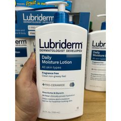 Set 3 Chai Sữa Dưỡng Thể Lubriderm Daily Moisture Lotion - Mỹ