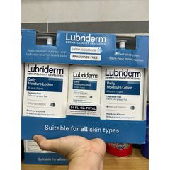 Set 3 Chai Sữa Dưỡng Thể Lubriderm Daily Moisture Lotion - Mỹ