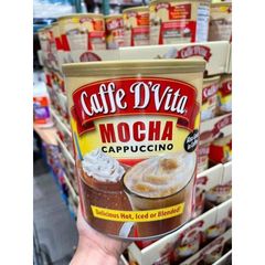 Cà Phê Hòa Tan Caffe D'Vita Mocha Cappuccino 1.8Kg - Hương Vị Đặc Trưng, Tiện Lợi Cho Người Bận Rộn