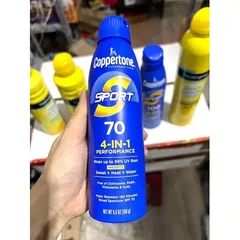 Xịt chống Nắng Thể Thao Coppertone Sport Lotion Sunscreen SPF100 156g