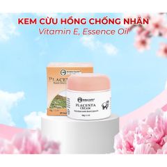 Kem nhau thai cừu Cam chống nhăn - Vitamin E, Essence Oil 100g