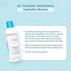 Xịt khoáng Bioderma Hydrabio Brume - Cấp Ẩm, Làm Dịu Cho Da 300ml