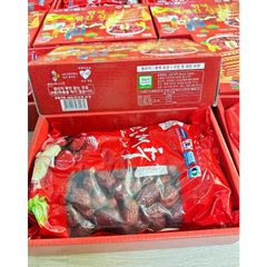 Táo Đỏ Hàn Quốc Sấy Khô Boeun Jujube 1000g - Hoa Quả Sấy Nguyên Chất, Giàu Dưỡng Chất và Hương Vị Ngọt Ngào