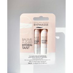 Set 2 Cây Son Dưỡng Môi Chống Nắng Ngừa Thâm Byphasse Baume 4.8G - Giữ ẩm, Bảo vệ môi khỏi tác hại của tia UV, Chăm sóc sắc đẹp hoàn hảo