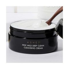 Kem Tẩy Trang Ashe7 Milk Mild Deep Clean Cleansing Cream 150g - Chất Lượng Cao, Làm Sạch Da Hiệu Quả, Dành Cho Mọi Loại Da