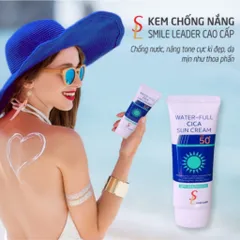 Kem Chống Nắng SMILE LEADER SPF 50+++ - Kiềm Dầu và Nâng Tone Da Tự Nhiên - 60ml Chính Hãng Hàn Quốc