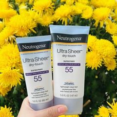 Kem Chống Nắng Neutrogena Ultra Sheer Dry-Touch SPF30-100 - Bảo vệ da tối ưu khỏi tia UV, chống nước, phù hợp với mọi loại da