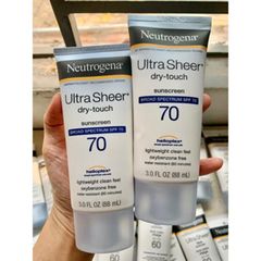 Kem Chống Nắng Neutrogena Ultra Sheer Dry-Touch SPF30-100 - Bảo vệ da tối ưu khỏi tia UV, chống nước, phù hợp với mọi loại da