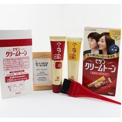 Nhuộm Tóc Phủ Bạc BIGEN 3G/4G Dạng Kem - Màu Tự Nhiên Bền Lâu, Dễ Sử Dụng, Phù Hợp Mọi Loại Tóc