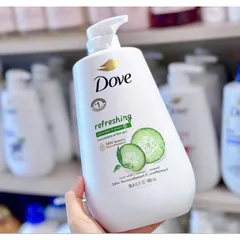 Sữa tắm Dove dưỡng ẩm da hương dưa leo 905ml - Mỹ