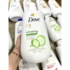 Sữa tắm Dove dưỡng ẩm da hương dưa leo 905ml - Mỹ