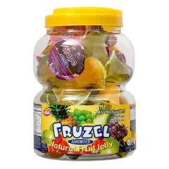 Rau Câu Trái Cây Tự Nhiên Fruzel Jelly 1,45Kg - Đồ Ăn Vặt Ngon Miệng, Lành Tính, Hương Vị Tươi Mát Cho Cả Gia Đình