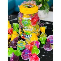 Rau Câu Trái Cây Tự Nhiên Fruzel Jelly 1,45Kg - Đồ Ăn Vặt Ngon Miệng, Lành Tính, Hương Vị Tươi Mát Cho Cả Gia Đình