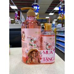 Sữa Tắm Mềm Mịn Purité 850ml + Tặng 250ml - Sản phẩm làm sạch, nuôi dưỡng da với hương liệu tự nhiên, phù hợp mọi loại da.