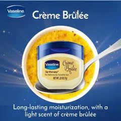 Sáp Dưỡng Môi Vaseline Creme Brulee Hương Vani Ngọt Ngào 7Gr