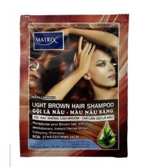 Dầu Gội Làm Đen Matrix 25ml - Giúp Tóc Đen Bóng Khỏe, Bảo Vệ Tóc Khỏi Tác Động Môi Trường, Phục Hồi Tóc Hư Tổn