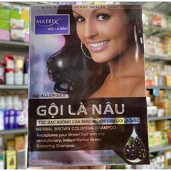 Dầu Gội Làm Đen Matrix 25ml - Giúp Tóc Đen Bóng Khỏe, Bảo Vệ Tóc Khỏi Tác Động Môi Trường, Phục Hồi Tóc Hư Tổn