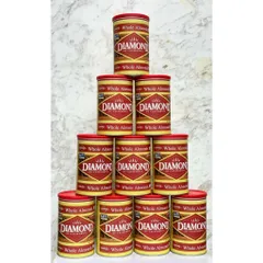 Hạnh Nhân Rang Bơ Diamond 453g - Mỹ, Snack Dinh Dưỡng Ngon Miệng, Hạt Hạnh Nhân Béo Ngậy, Lợi Ích Cho Sức Khỏe