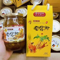 Sâm Mật Ong - Trà Nhân Sâm Mật Ong 580G Tăng Cường Sức Đề Kháng & Làm Đẹp Từ Thiên Nhiên, Thức Uống Bổ Dưỡng Hàng Ngày