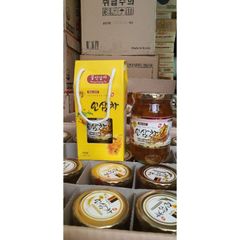 Sâm Mật Ong - Trà Nhân Sâm Mật Ong 580G Tăng Cường Sức Đề Kháng & Làm Đẹp Từ Thiên Nhiên, Thức Uống Bổ Dưỡng Hàng Ngày