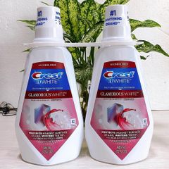 Nước Súc Miệng Crest White Brilliance Whitening 1L - Hơi Thở Thơm Mát, Làm Trắng Răng Tự Nhiên, Giải Pháp Chăm Sóc Răng Miệng Tốt Nhất