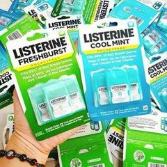 Viên Uống Thơm Miệng Listerine 72 Miếng - Đem Lại Hơi Thở Tươi Mát, Sạch Sẽ, Tiện Lợi Cho Mọi Lúc Giao Tiếp