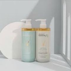 Combo Dầu Gội Xả Biotin Collagen Voudioty Keratin x9