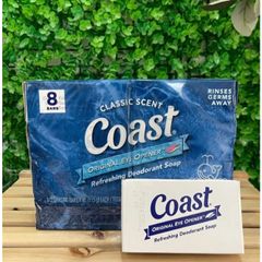 Xà Bông Cục Coast Nhập Khẩu Từ Mỹ - Xà Phòng Rửa Mặt Hiệu Quả, Thư Giãn Và Mềm Mại Da, Phù Hợp Với Mọi Loại Da