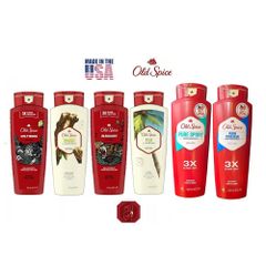 Sữa Tắm Dưỡng Body Old Spice 473ml cho Nam - Nhiều Mùi Hương Quyến Rũ, Giúp Làm Sạch và Nuôi Dưỡng Da