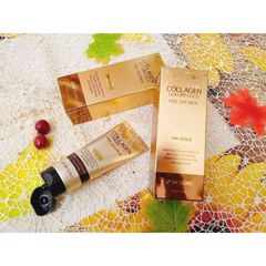 Mặt Nạ Lột Vàng Collagen 3W Clinic Luxury Gold Peel Off Pack 100g - Cấp Ẩm & Se Khít Lỗ Chân Lông, Dưỡng Da Sáng Mịn