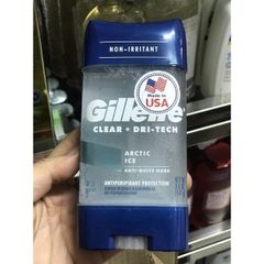 Lăn Khử Mùi Gillette Clear Gel 107g Mỹ
