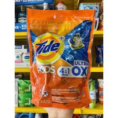 viên giặt Tide ultra oxi 4 in 1 - Mỹ 100% mẫu mới 773g