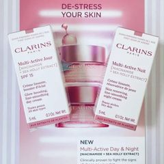 Kem chống nắng Clarins Multi-Active Jour 5ml