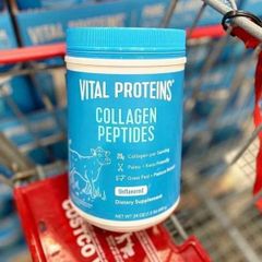 Bột Collagen Vital Proteins Collagen Peptides Không Hương Liệu - Giúp Cải Thiện Độ Đàn Hồi Da, Tóc, Móng & Khớp - Dễ Sử Dụng Hàng Ngày