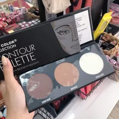 Phấn Tạo Khối 3 Ô City Color Contour Effect Palette - Phấn Trang Điểm Tạo Khối, Highlight, Bronzer Cho Khuôn Mặt Tự Nhiên, Đẹp Rạng Ngời