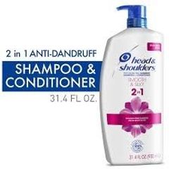 DẦU GỘI + XẢ SẠCH GÀU HEAD&SHOULDERS 2IN1 SMOOTH&SILKY 930ML - MỸ