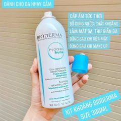 Xịt khoáng da nhạy cảm Bioderma Soothing Refreshing Water – 300ml