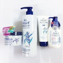 Sữa Tắm Hatomugi Ý Dĩ - Kem Chống Nắng & Dưỡng Thể Cho Mọi Loại Da, Bảo Vệ Da Khỏi Tia UV, Phù Hợp Cho Da Nhạy Cảm