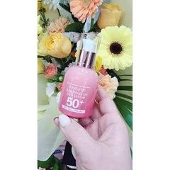 Serum Chống Nắng SPF50 Dưỡng Trắng LOVELYCC Pink Tone Up - 30g, Bảo Vệ Da và Làm Sáng Tự Nhiên, Dành Cho Da Nhạy Cảm