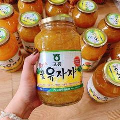 Trà Chanh Gừng Mật Ong Hàn Quốc - Thức Uống Giải Khát Lành Mạnh, Hương Vị Độc Đáo, Tăng Cường Sức Khỏe, Hỗ Trợ Tiêu Hóa
