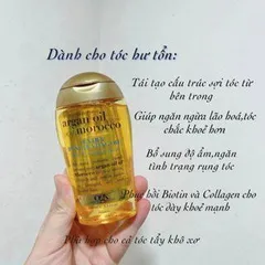Tinh Dầu Dưỡng Tóc OgX Renewing Argan Oil Of Morocco 100ml - Phục Hồi Tóc Khô, Bóng Khỏe, Dễ Chải