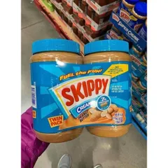 Bơ đậu phộng Skippy Creamy và Skippy Super Chunk 1.36kg 