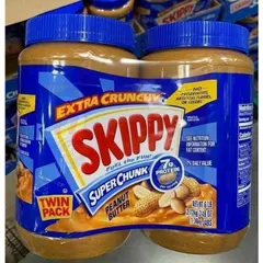 Bơ đậu phộng Skippy Creamy và Skippy Super Chunk 1.36kg 