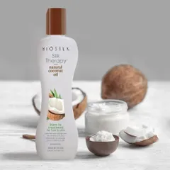 Tinh dầu dưỡng bóng tóc Biosilk Silk Therapy 67ml ( Hương dừa)