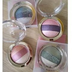 Phấn Mắt Vacosi Natural Studio Trio Eyeshadow - 06 - Greenie