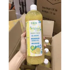Sữa tắm có hạt F&W So White Exfoliating Shower Gel  940ml