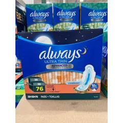 Băng Vệ Sinh ALWAYS Ultra Thin - Bảo Vệ Cao Cấp, Thiết Kế Siêu Mỏng, Thấm Hút Nhanh Chóng, Cảm Giác Thoải Mái Trong Ngày Kinh Nguyệt