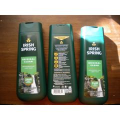 Sữa Tắm Gội Xả Irish Spring - Chiết Xuất Tự Nhiên, Làm Sạch Sâu, Dưỡng Ẩm Da và Tóc, Hương Thơm Quyến Rũ, Phù Hợp với Mọi Loại Da và Tóc